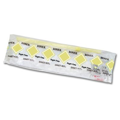 Dinex&reg; Yellow Dinet-Kits&reg; Salt / Pepper / Sugar Condiment Kit