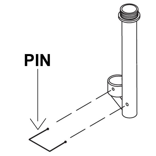 Star&reg; Mfg. Pin For Cheese U-Pump
