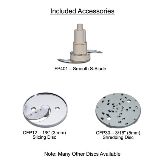 Waring&reg; 4 Qt Continuous Feed Food Processor