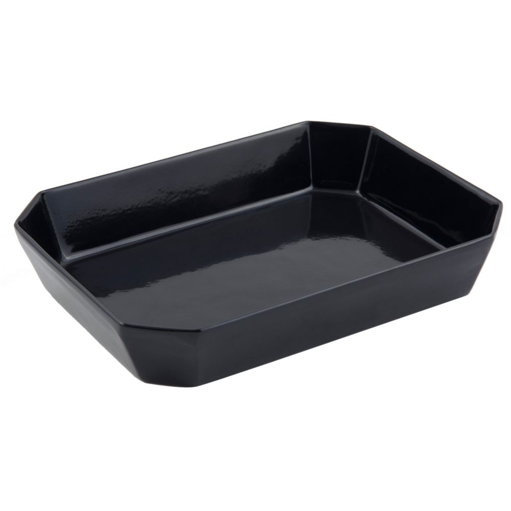 Bon Chef Black Sandstone Octagonal 3 qt Casserole