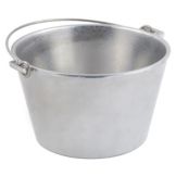 Bon Chef Pewter Glo 3 Qt Soup Kettle w/ Bail Handle