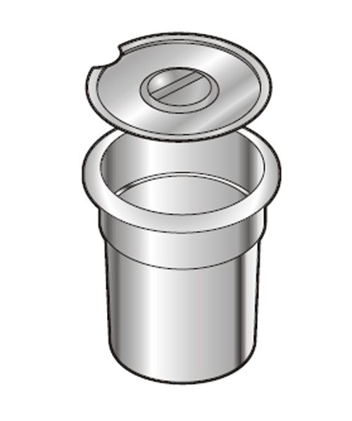 Wells Round 4 Qt Inset Pan w/ Lid