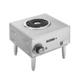 Wells Single 6" Coil Element Countertop Hotplate