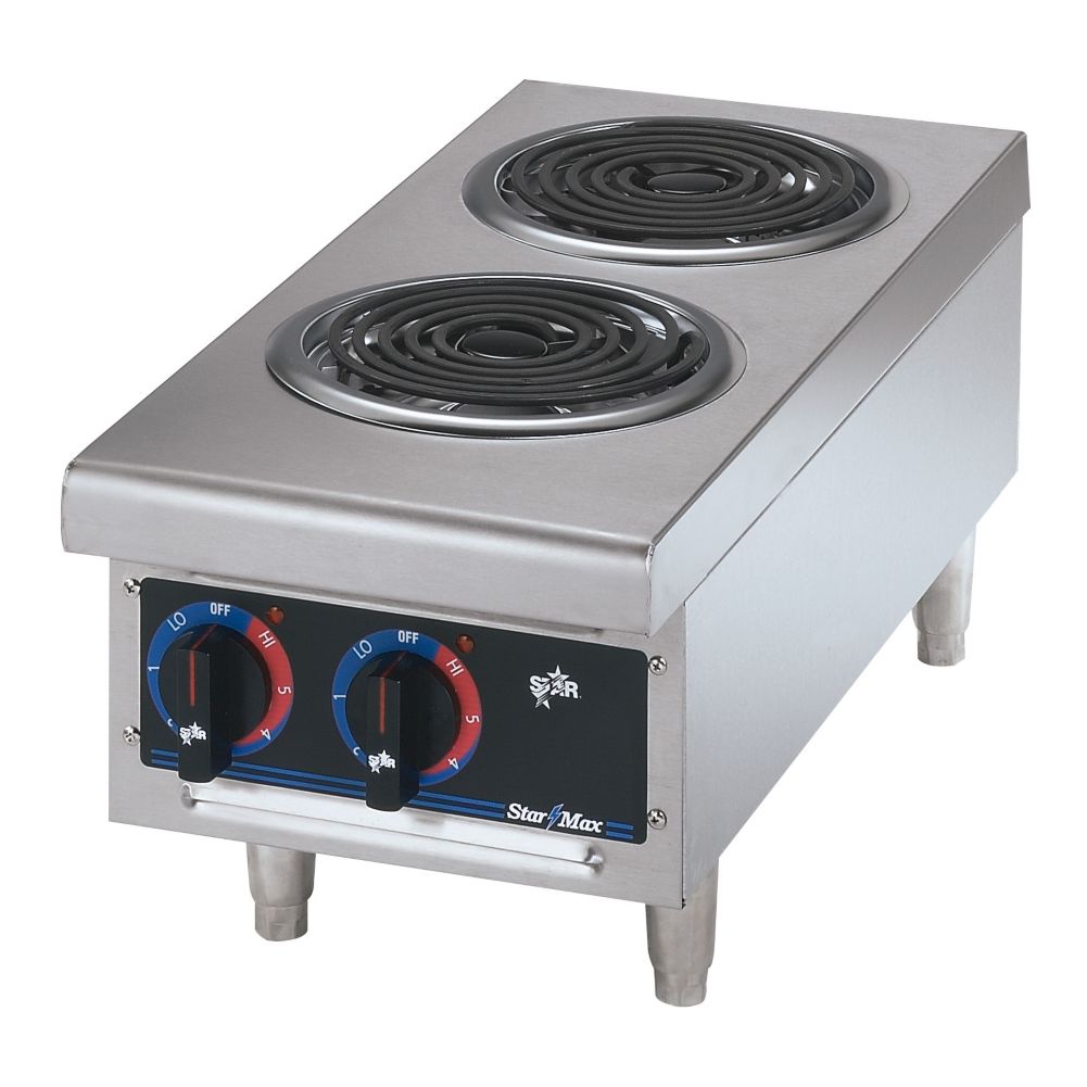 Star&reg; Mfg. Star-Max&reg; Electric Hot Plate w/ Two Coil Burners