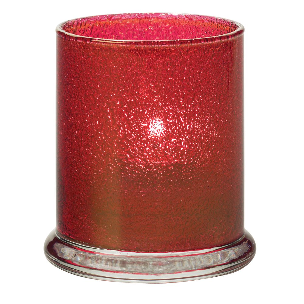 Hollowick Ruby Jewel Votive Column Glass Lamp