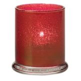 Hollowick Ruby Jewel Votive Column Glass Lamp