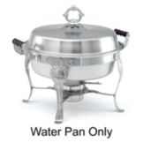 Replacement S/S Water Pan for 46860 Royal Crest Round Chafer