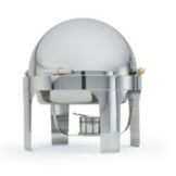 New York, New York Round S/S Chafer, 6 Qt