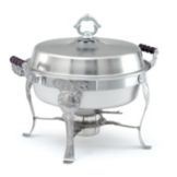 Royal Crest Round Satin Finish S/S Complete Chafer, 5.8 Qt