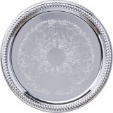 Carlisle&reg; Celebration&trade; 13" Round Gadroon Tray