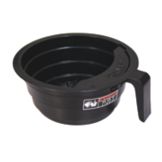BUNN&reg; Black Plastic SplashGard&reg; Funnel with Decals