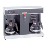 BUNN&reg; Low Profile 2-Warmer Coffee Brewer with Hot Water Faucet
