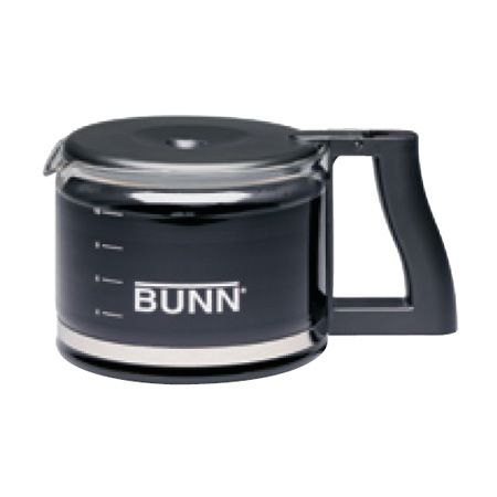 BUNN&reg; Glass 10 Cup Coffee Decanter w/ Black Handle for B-8 Brewer