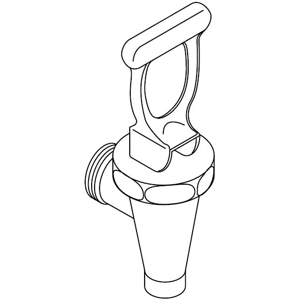 BUNN&reg; Fast Flow Faucet for GPR Servers