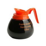 Bloomfield&reg; Glass Decaf Coffee Decanter with Orange Handle