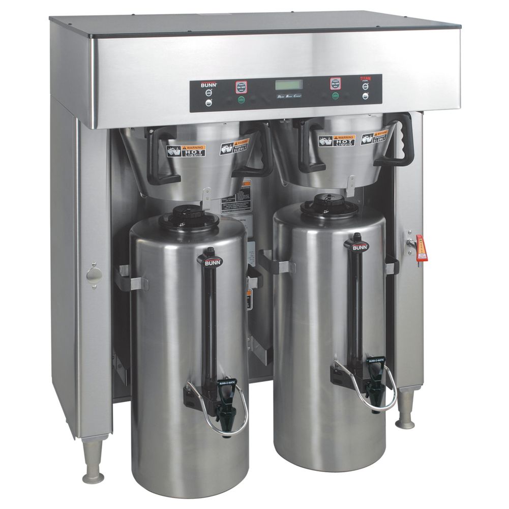 BUNN&reg; S/S Titan&reg; Dual Brewer with 2 Tank Heaters