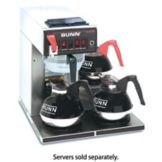 BUNN&reg; CWTF-DV 12-cup S/S Automatic Coffee Brewer with 3L Warmers