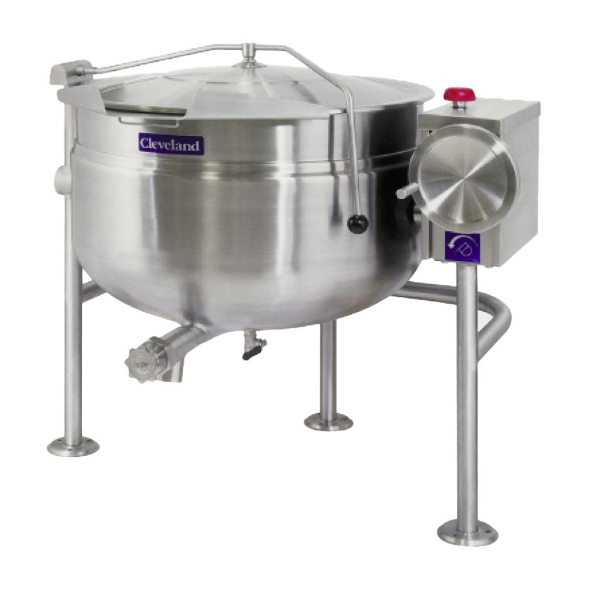 Cleveland Range 60 Gallon Short Series Steam Jacketed Tilting Kettle