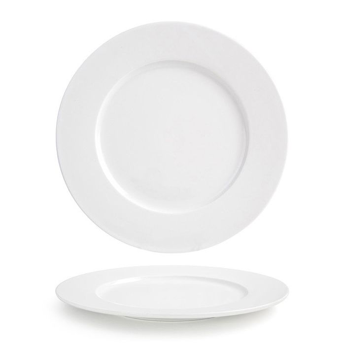 Front Of The House&reg; Monaco White Porcelain 11" Plate
