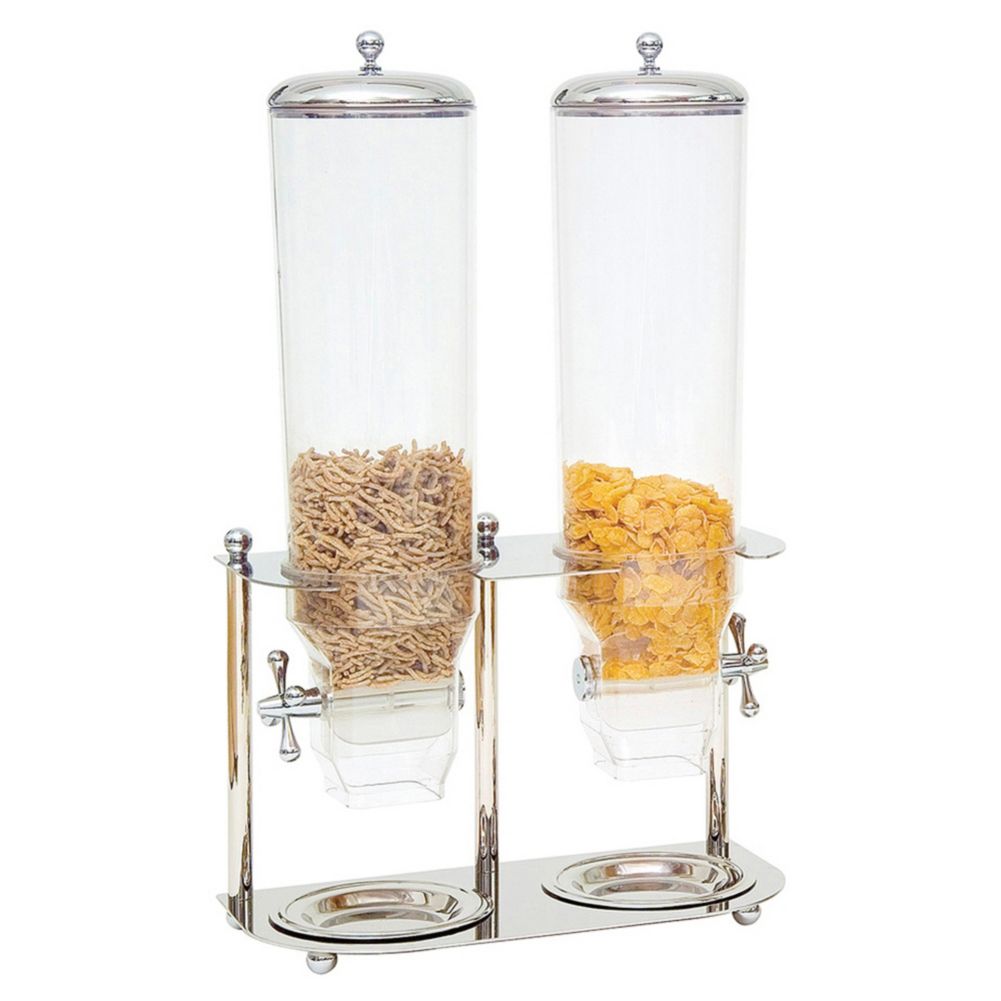 Service Ideas Ze P&egrave; Double 3 liter Cereal Dispenser
