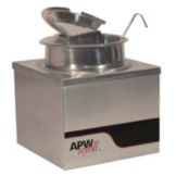 APW Wyott 4 Qt. Countertop Food and Fractional Warmer, w/ Lid, W-4Bpkg