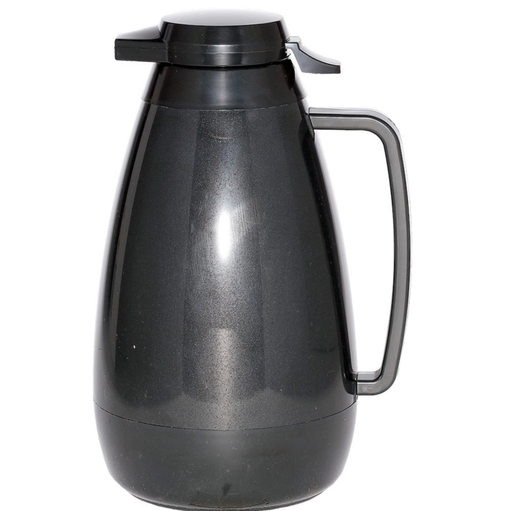 Service Ideas Thermo-Serv&reg; 2 Liter Black Server