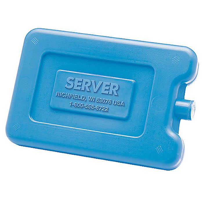 Server-Products Blue Rectangular Eutectic Ice Pack, 94141