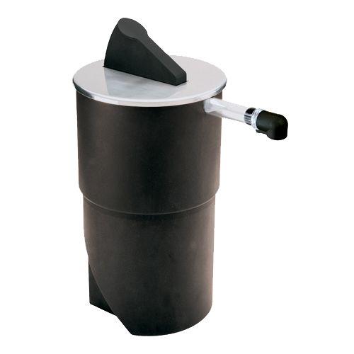 Server Black Round 1 oz Express Condiment Pump w/ Pouch