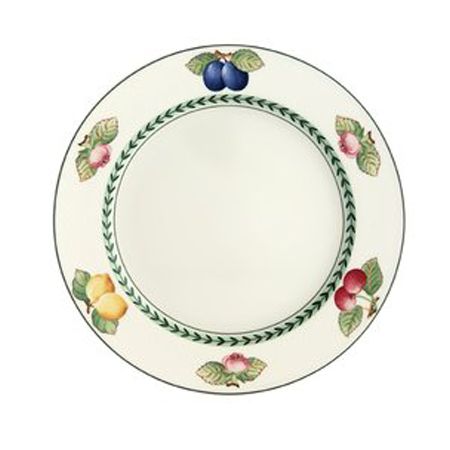 French Garden Hotel Maintenon Flat Plate, 10-1/2"