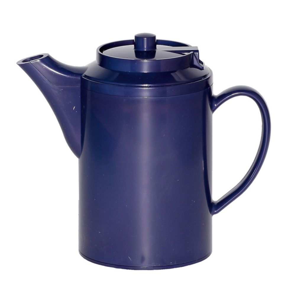 Service Ideas Cobalt Blue Plastic 16 Oz Tea Pot