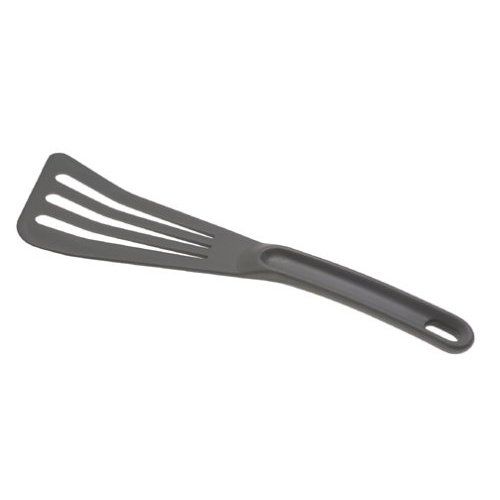 Matfer Bourgeat Grey Pelton Slotted Spatula, 12"