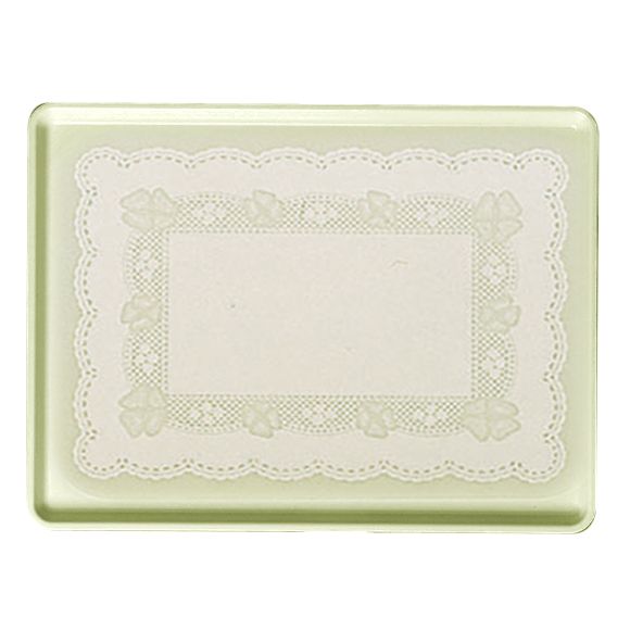 Cambro Doily Antique Parchment 12" x 16" Dietary Tray