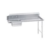 Jackson Left Side Installation Soiled Side Dishtable, 36" Length