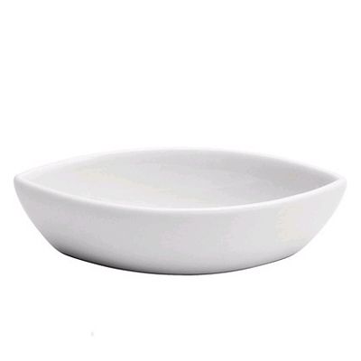 Oneida&reg; 2 Oz. Porcelain White Sauce Dish