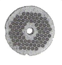 Grinder Plate For Meat Chopper, 1/4"