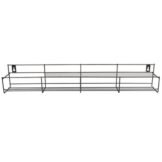 San Jamar&reg; 9-Bottle Wire Speed Rack Bottle Holder