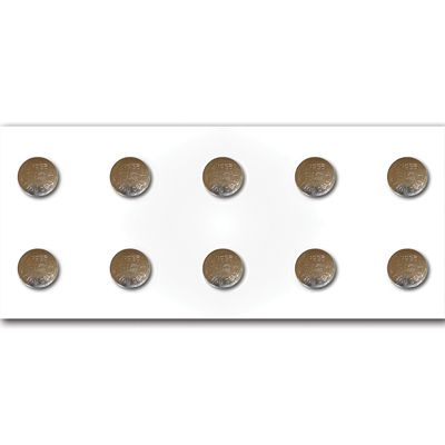 CDN&reg; 1.5 Volt Button Battery / Pack of 10