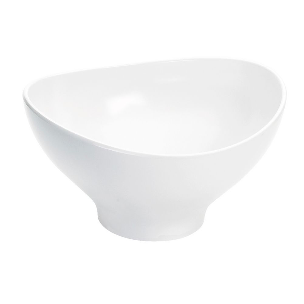 Gourmet Display&reg; 4 Qt. White Tulip Melamine Bowl