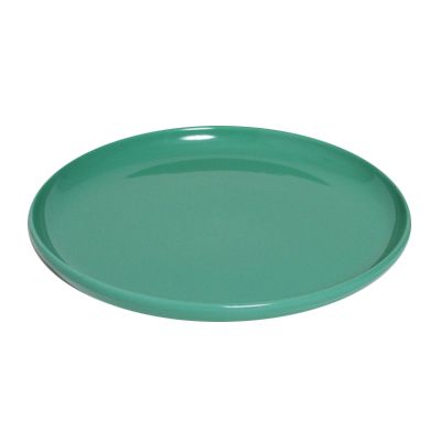 Tuxton&reg; 13-1/8" Cilantro Pizza / Serving Plate