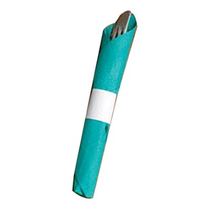 Hoffmaster 1-1/2" x 4-1/4" White Napkin Bands