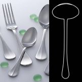 Worthy, Noble & Kent Baguette S/S 11-1/2" 2-Pc Soup Ladle