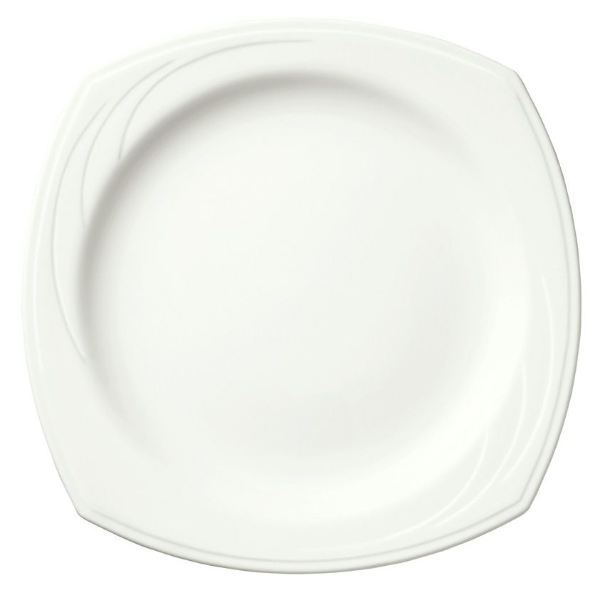 Syracuse China Elan Square Plate