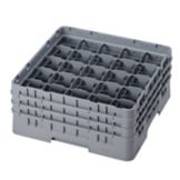 Cambro Camrack&reg; Full Size Glass Rack for Glasses, Soft Gray