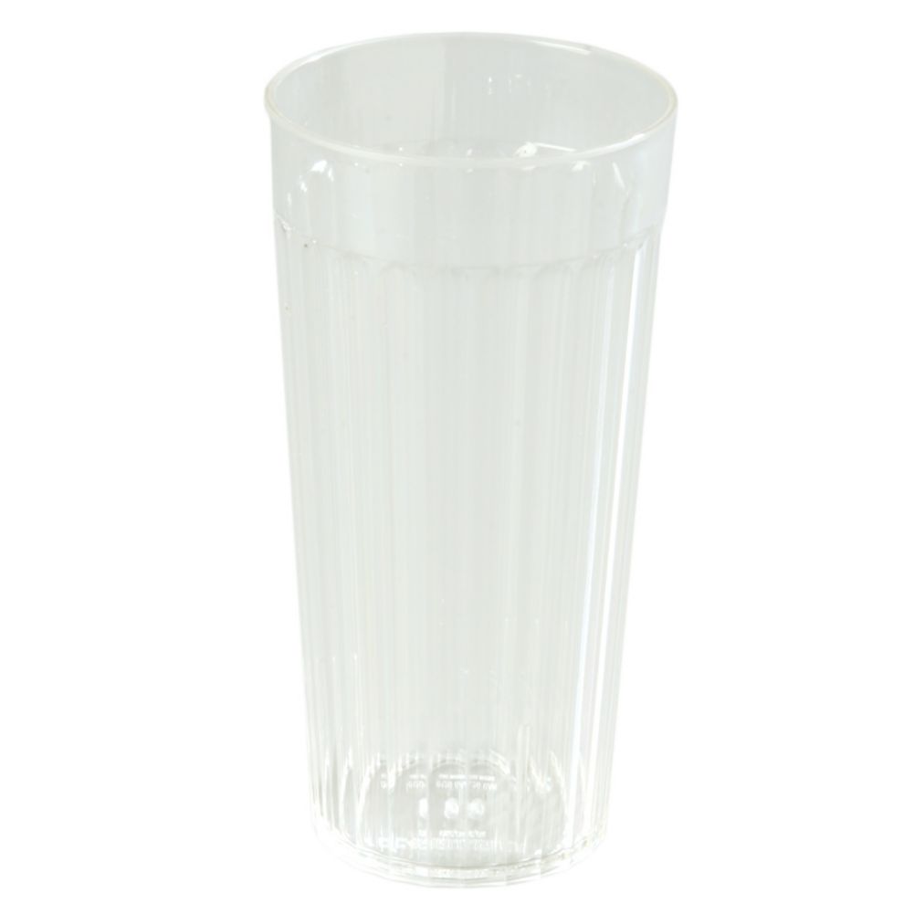 Carlisle&reg; Bistro&trade; 20 Oz. SAN Plastic Clear Tumbler
