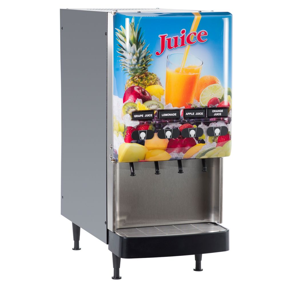 BUNN&reg; 4-Flavor Gourmet Cold Beverage System with Lighted Door
