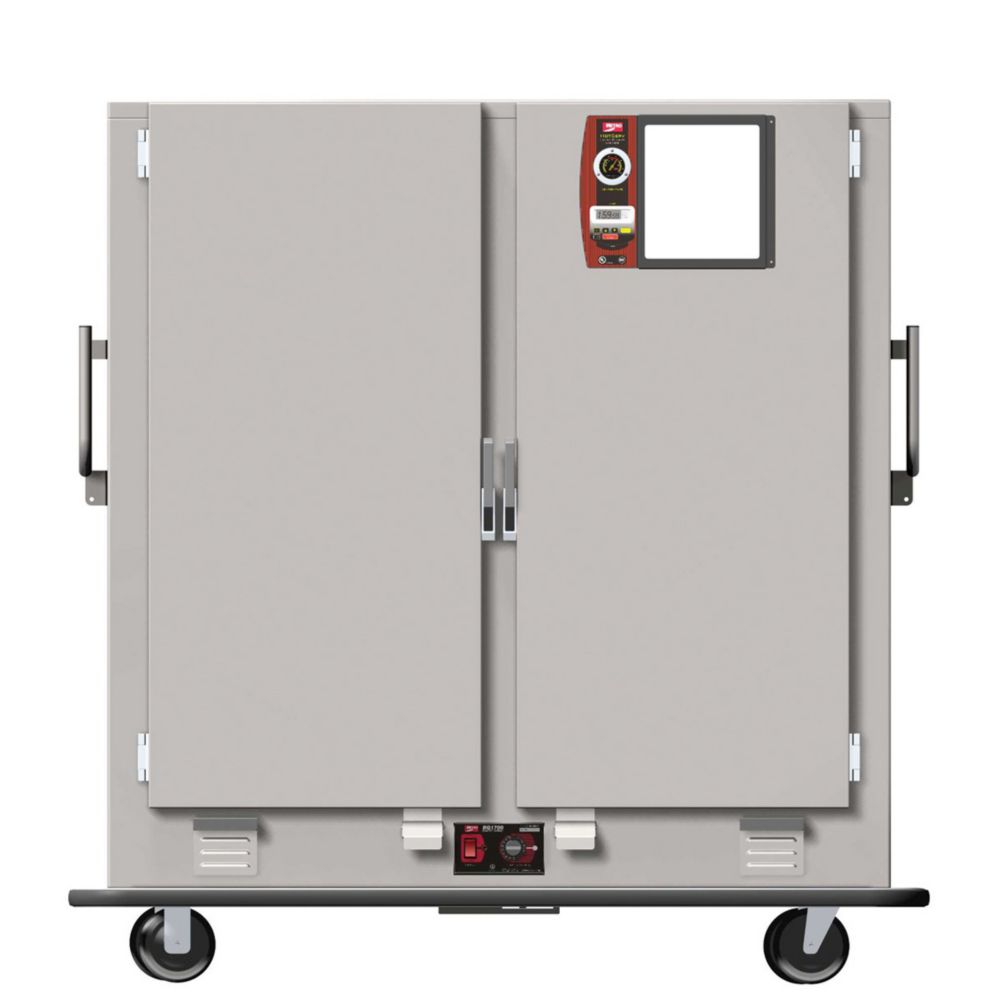 Metro&reg; S/S 2-Door Heated Banquet Cabinet / Holds 150 Plates