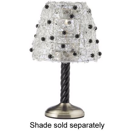 Candle Lamp&reg; Black Licorice Lamp Base