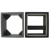 Knock Box Set w/ S/S Knock Box Holder, 6 x 5&frac12; x 4"