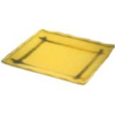 Dover Metals Mustard 9" Square Coloma Plate