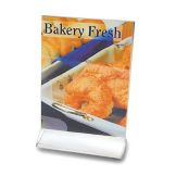 Delfin 5x7 in. Acrylic Clear Card Holder W/Top Load Holder